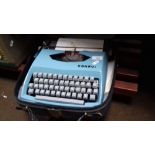 A CONSUL VINTAGE CASED TYPEWRITER