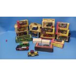 A COLLECTION OF BOXED DIECAST MODEL CARS, to include Matchbox "Models Of Yesteryear", Lledo etc