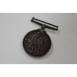 A WWI MEDAL AWARDED TO R.5289 S. W. DERRY. A.B. R. N. V. R.