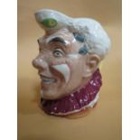 ROYAL DOULTON CHARACTER JUG - THE CLOWN , H 16 cmCondition Report:no obvious damage or restoration