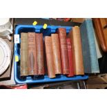 A SMALL BOX OF VINTAGE BOOKS