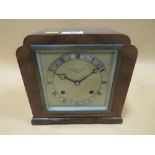 A GARRARD & CO MANTEL CLOCK WITH TING TANG STRIKE