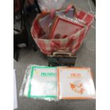 A BAG OF VINTAGE SEWING PATTERNS ETC.