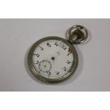 A VINTAGE GENTS OMEGA POCKET WATCH A/F