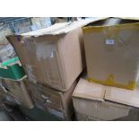 FIVE BOXES OF MODERN WHOLESALE ITEMS ETC