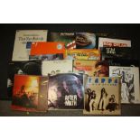 A COLLECTION OF LP RECORDS ETC. TO INCLUDE ROLLING STONES, ZAPPA, JIMI HENDRIX, BOB DYLAN ETC.