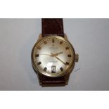 A VINTAGE HAMILTON 300 ESTORILL AUTOMATIC DATE WRISTWATCH