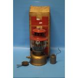 AN FALKS INCANDESCENT KEROSENE PRESSURE LANTERN IN ORIGINAL BOX