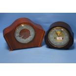 TWO SMITHS MANTEL CLOCKS