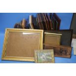 A QUANTITY OF ASSORTED PICTURES AND PICTURE FRAMES