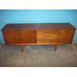 A VINTAGE RETRO TEAK SIDEBOARD BY JENTIQUE