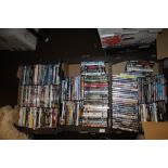 THREE TRAYS OF DVDS (TRAYS NOT INCLUDED)