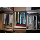 THREE BOXES OF ART REFERENCE BOOKS