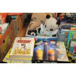 A COLLECTION OF CHILDREN'S TOYS AND GAMES TO INCLUDE PALITOY FAMILY TREE HOUSE, CHILDREN'S BOOKS