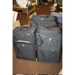 A SET OF THREE SUITCASES