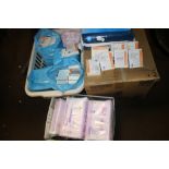 A QUANTITY OF TENS, DR WHITE'S ETC. LADIES PADS