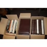 THREE BOXES OF ART REFERENCE BOOKS
