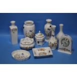 A COLLECTION OF AYNSLEY CERAMICS MAINLY 'COTTAGE GARDEN'