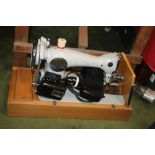 A PFAFF CASED SEWING MACHINE