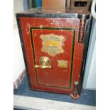 A VINTAGE FIREPROOF LUMBYS HALIFAX SAFE