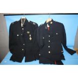 TWO MILITARY JACKETS