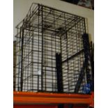 AN ANIMAL CAGE