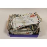 A COLLECTION OF 1940S MILITARY RELATED AND FAMILY CORRESPONDENCE / LOVE LETTERS TO INC A PARCEL OF L