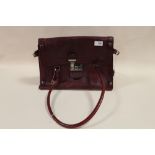 A LEATHER TANNER KROLL LADIES HANDBAG