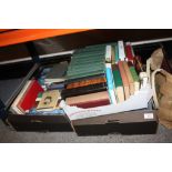 A LARGE QUANTITY OF VINTAGE AND ANTIQUARIAN BOOKS TO INCLUDE SHERLOCK HOLMES