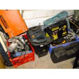 A LARGE QUANTITY OF POWERTOOLS ETC - ALL A/F