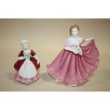 TWO ROYAL DOULTON FIGURES, VALERIE HN2107 AND ELAINE HN4865