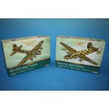 TWO CORGI 'THE AVIATION ARCHIVE' DIE CAST MODEL AEROPLANES, COMPRISING OF - AA333304 BOEING B-17E '