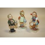 THREE SMALL GOEBEL FIGURES