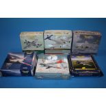 A COLLECTION OF CORGI 'THE AVIATION ARCHIVE' DIE CAST MODEL AEROPLANES, COMPRISING OF - AA35403