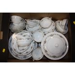 A TRAY OF FOLEY ANGELIQUE CHINA