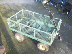 A SMALL GARDEN TROLLEY