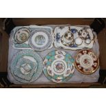 A TRAY OF ASSORTED ROYAL ALBERT CHINA TO INCLUDE A MINIATURE OLD COUNTRY ROSES TEA SET, LADY