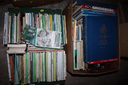 TWO BOXES OF MODERN MOTOR, SAILING AND TRANSPORT BOOKS