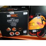 AN RAC 5-IN-1 JUMP START KIT PLUS JUMP CABLES