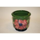 A MOORCROFT ANEMONE PATTERN VASE