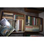 TWO BOXES OF VINTAGE BOOKS TO INCLUDE HORTICULTURE AND WILDLIFE INTEREST