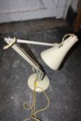 A VINTAGE HERBERT TERRY & SON ANGLE POISE LAMP