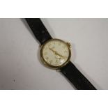 A 9 CARAT GOLD CASED LADIES ACCURIST WRISTWATCH