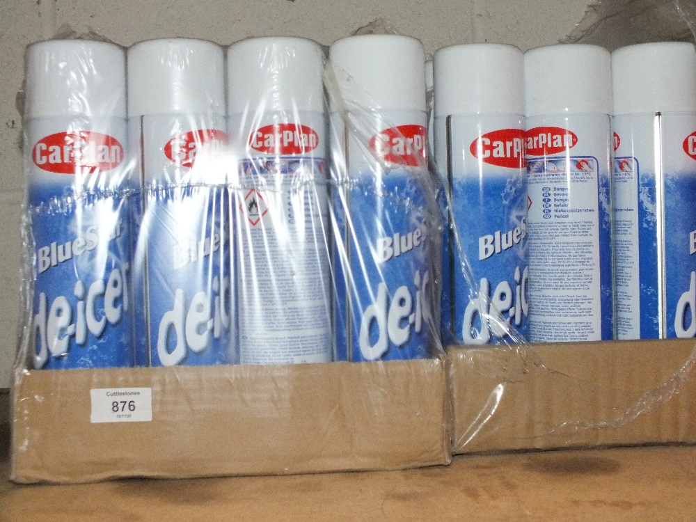 TWENTY FOUR CANS OF BLUE STAR DE-ICER