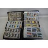 SIX FOLDERS CONTAINING SETS OF COLLECTORS CARDS BY PARK DRIVE, CRAVEN BLACK, GP TEA, MIRANDA,