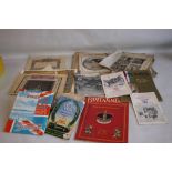 A COLLECTION OF EARLY-MID 20TH CENTURY, PROGRAMMES, NEWSPAPERS & MAGAZINES, to include "'Manx