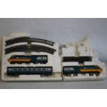 A HORNBY INTERCITY 125 SET to include track, locomotive and one carriage.