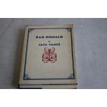 JACK VANCE - 'BAD RONALD', published by Underwood-Miller 1982, first trade edition, with dust