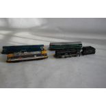 FOUR BOXED HORNBY LOCOMOTIVES to include R.800 BR Class 86 Electric, R.324 Lady Godiva Patriot Class