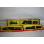 THREE BOXED HORNBY STEAM LOCOMOTIVES WITH TENDERS 'OO GAUGE', to include R.258 LMS Princess